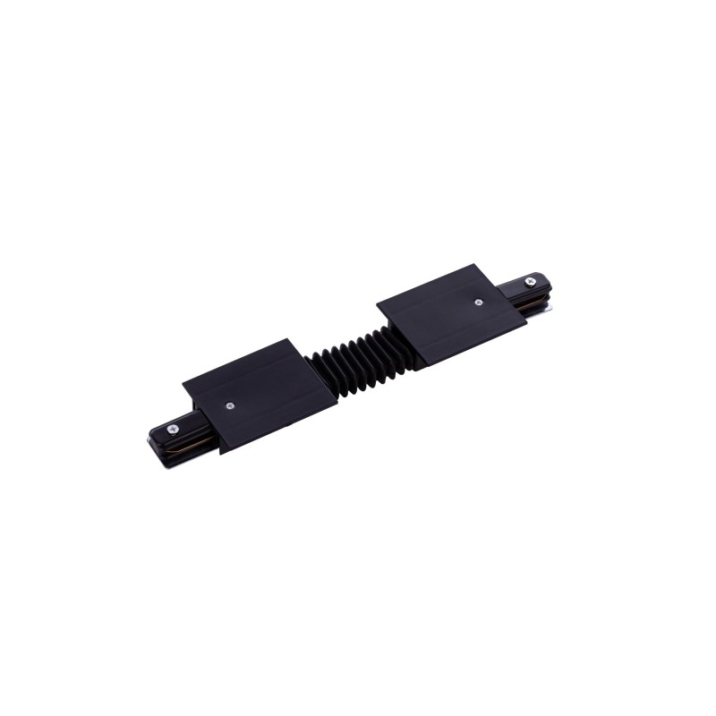 Jungtis bėginei sistemai PROFILE RECESSED FLEX CONNECTOR IP20 Juoda