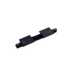 Jungtis bėginei sistemai PROFILE RECESSED FLEX CONNECTOR IP20 Juoda