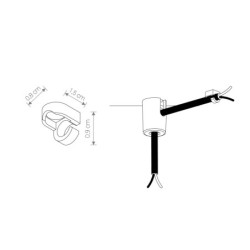 Montavimo priedas CAMELEON B Juoda