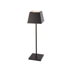 Stalinis lauko šviestuvas MAHE LED 2.2W 3000K IP54 Juoda