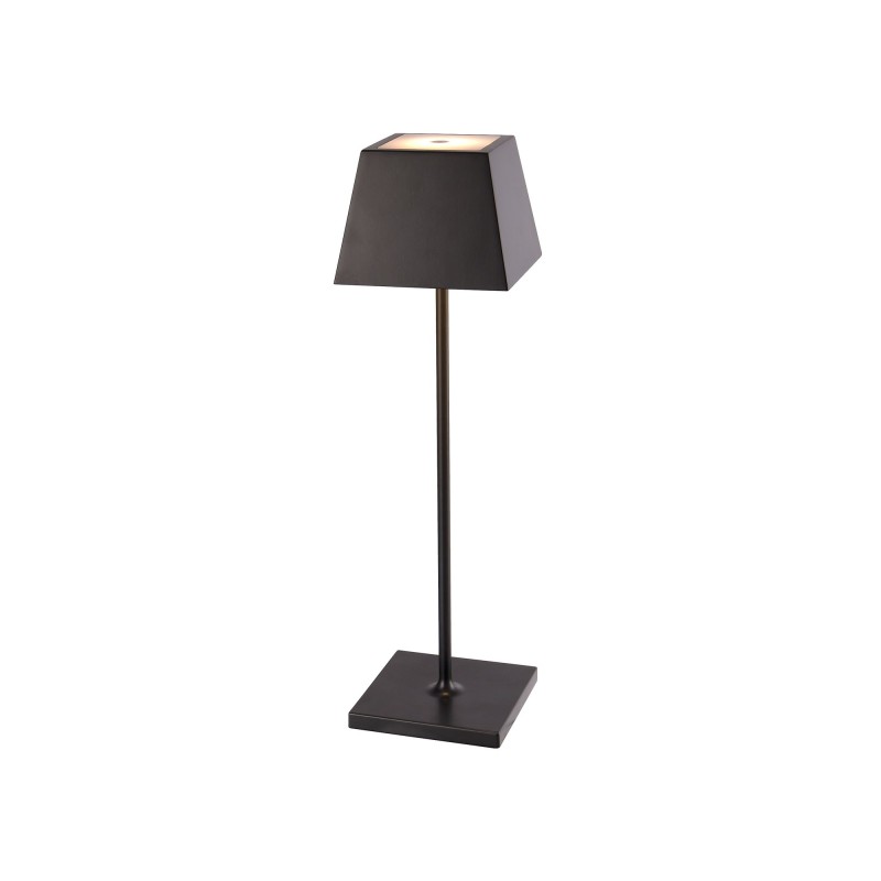 Stalinis lauko šviestuvas MAHE LED 2.2W 3000K IP54 Juoda