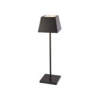 Stalinis lauko šviestuvas MAHE LED 2.2W 3000K IP54 Juoda