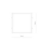 LED panelė 60x60cm CL ITAKA LED LED 40W 3000K IP20 Balta