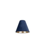 Gaubtas CAMELEON CONE S E27/GU10/G9 Tamsiai mėlyna, auksinė