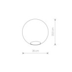 Šviestuvo gaubtas CAMELEON SPHERE XL 1xE27, 1xG9 Skaidri