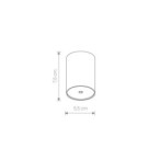 Jungtis CAMELEON CANOPY E IP20 Juoda