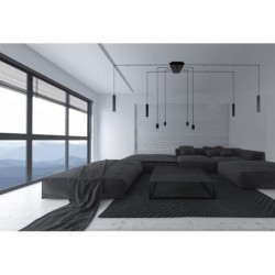 Bėginės sistemos profilis CAMELEON CANOPY D 780 IP20 Juoda