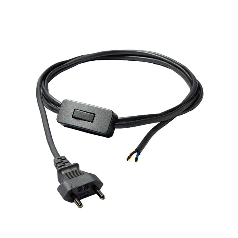 Jungiklis CAMELEON CABLE SWITCH IP20 Juoda