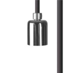 Pakabinimo laidas CAMELEON CABLE GU10 GU10 IP20 Juoda