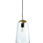 Pakabinamas šviestuvas PEAR L 1xE27 IP20 Skaidri