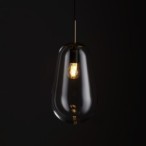 Pakabinamas šviestuvas PEAR M 1xE27 IP20 Skaidri