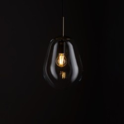 Pakabinamas šviestuvas PEAR S E27 IP20 Skaidri