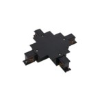 Bėginės sistemos jungtis CTLS RECESSED POWER X CONNECTOR IP20 Juoda