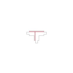 Jungtis CTLS RECESSED POWER T CONNECTOR, RIGHT 2 (T-R2) IP20 Balta