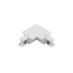 Bėginės sistemos jungtis CTLS RECESSED POWER L CONNECTOR, LEFT (L-L) IP20 Balta