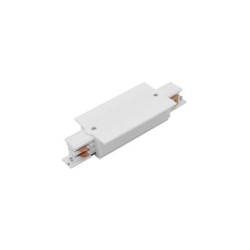 Jungtis 3 fazių bėginei sistemai CTLS RECESSED POWER STRAIGHT CONNECTOR IP20 Balta