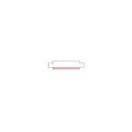 Jungtis 3 fazių bėginei sistemai CTLS RECESSED POWER STRAIGHT CONNECTOR IP20 Balta