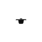 3 fazių bėginės sistemos galinis dangtelis CTLS RECESSED DEAD END CAP IP20 Juoda