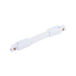 Bėginės sistemos jungtis CTLS POWER FLEX CONNECTOR IP20 Balta