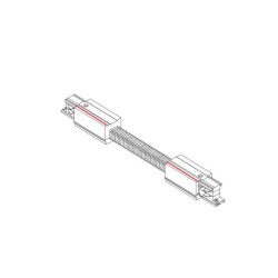 Bėginės sistemos jungtis CTLS POWER FLEX CONNECTOR IP20 Balta