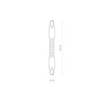 3 fazių bėginės sistemos jungtis CTLS POWER FLEX CONNECTOR IP20 Juoda