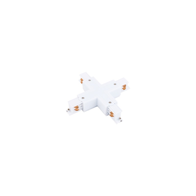 Bėginės sistemos jungtis CTLS POWER X CONNECTOR IP20 Balta