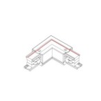 Jungtis CTLS POWER L CONNECTOR L formos IP20 Juoda