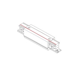 Jungtis bėginei sistemai CTLS CONNECTOR CTLS POWER STRAIGHT CONNECTOR IP20 Juoda