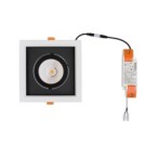 Įleidžiamas lubinis šviestuvas CL DIA LED 30W 3000K IP20 Balta
