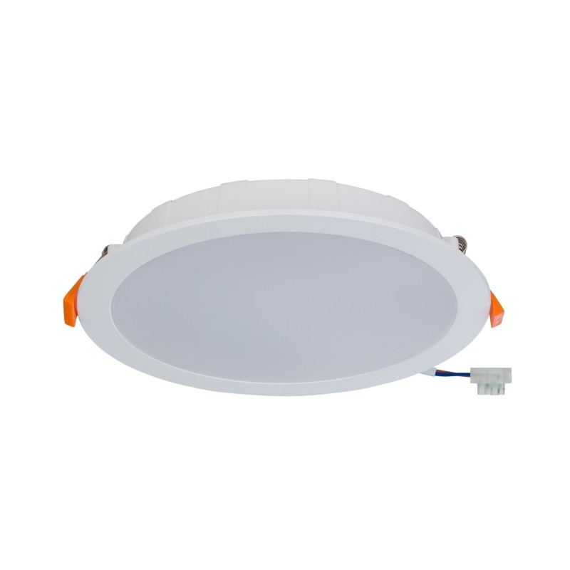 Įleidžiamas lubinis šviestuvas CL KOS LED LED 24W 3000K IP44 Balta