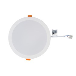 Įleidžiamas lubinis šviestuvas CL KOS LED LED 24W 3000K IP44 Balta
