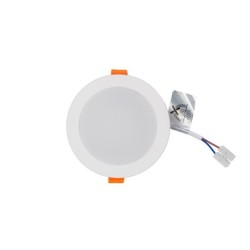 Įleidžiamas lubinis šviestuvas CL KOS LED LED 8W 4000K IP44/20 Balta