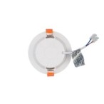 Įleidžiamas lubinis šviestuvas CL KOS LED LED 8W 3000K IP44/20 Balta