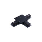 Bėginės sistemos jungtis PROFILE RECESSED T CONNECTOR IP20 Juoda