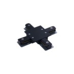 Jungtis PROFILE RECESSED X CONNECTOR IP20 Juoda