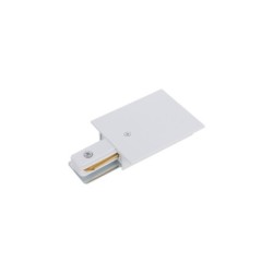 Bėginės sistemos galinis dangtelis PROFILE RECESSED IP20 Balta