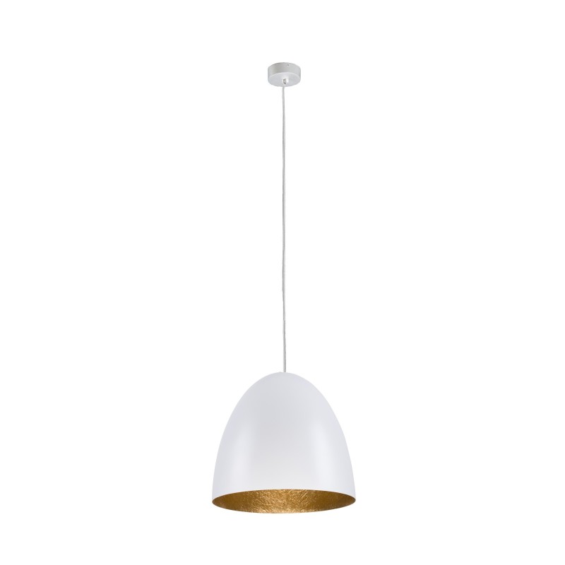 Pakabinamas šviestuvas EGG M 1xE27 IP20 Balta
