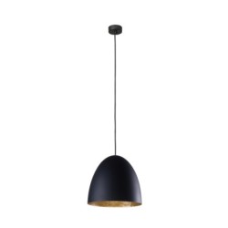 Pakabinamas šviestuvas EGG M 1xE27 IP20 Juoda