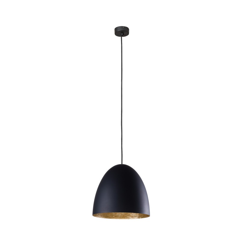 Pakabinamas šviestuvas EGG M 1xE27 IP20 Juoda