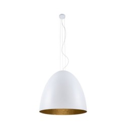 Pakabinamas šviestuvas EGG XL E27 IP20 Balta