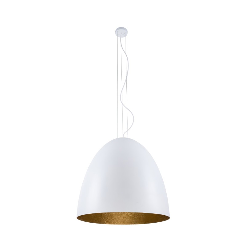 Pakabinamas šviestuvas EGG XL E27 IP20 Balta