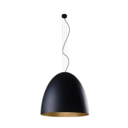 Pakabinamas šviestuvas EGG XL 7xE27 IP20 Juoda