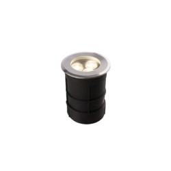 Grindinio montuojamas lauko šviestuvas PICCO LED LED 3W 3000K IP67 Sidabrinė