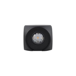 Sieninis šviestuvas PATRAS LED LED 4W 3000K IP54 Juoda