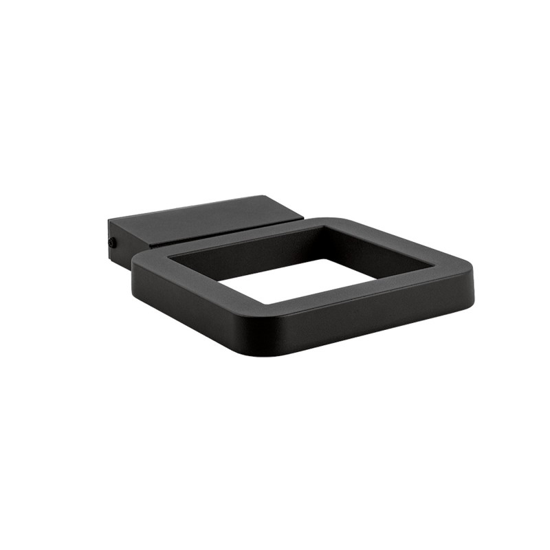Sieninis lauko šviestuvas THIKA LED 15W 3000K IP54 Juoda
