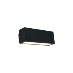 Sieninis šviestuvas UNIT LED 10W 3000K IP54 Juoda