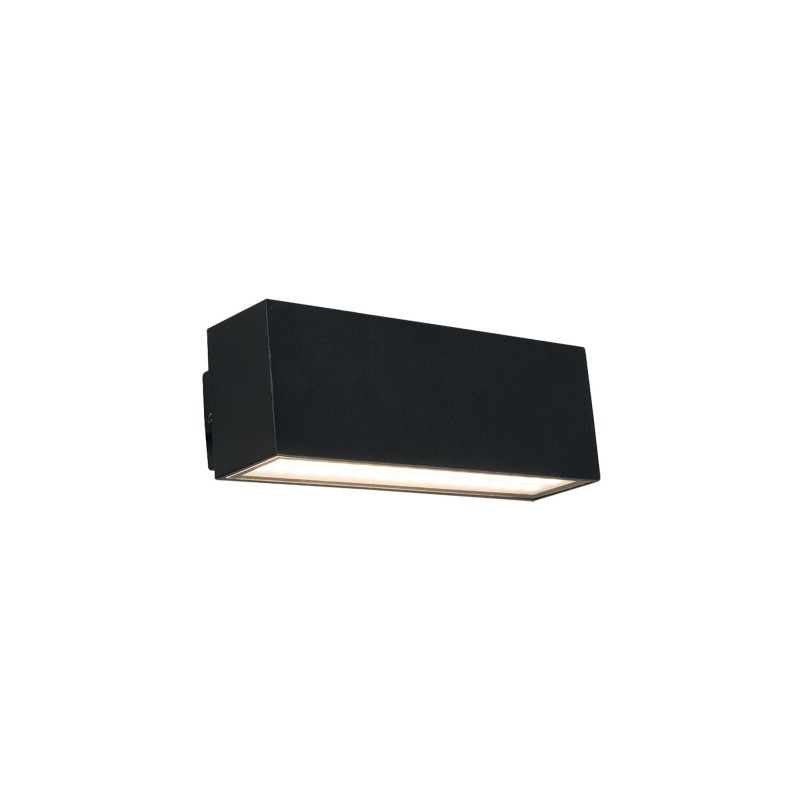 Sieninis šviestuvas UNIT LED 10W 3000K IP54 Juoda