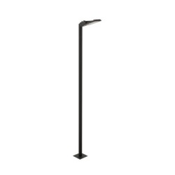 Pastatomas lauko šviestuvas PATHWAY 309cm L LED 36W 3000K IP65 Juoda