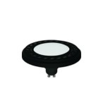 LED lemputė REFLECTOR DIFFUSER GU10 9W 3000K Juoda
