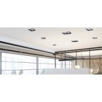 Įleidžiamas lubinis šviestuvas DOWNLIGHT MOD PLUS 1xGU10 IP20 Juoda